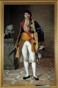 Portrait en pied du Maréchal François Joseph Lefebvre (1755-1820) Duc de Dantzig, Maréchal d