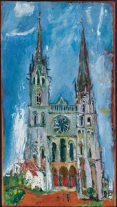 Cathédrale de Chartres, 1933 - Chaim Soutine