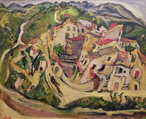 Maisons à Cagnes, 1923