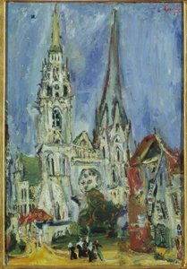 La Cathédrale de Chartres - Chaim Soutine