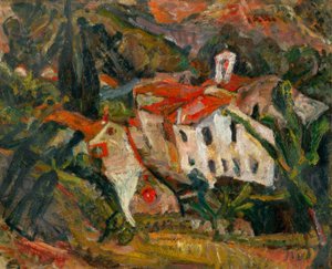 Paysage à Céret - Chaim Soutine