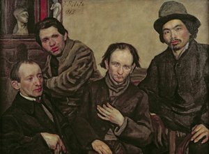 Réunion des peintres - Chaim Soutine