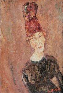Femme avec un chapeau, 1926 - Chaim Soutine