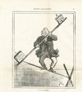 Illustration de Cham (1819-1879) dans Le Charivari