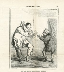 Illustration de Cham (1819-1879) dans Le Charivari