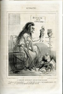 Illustration de Cham (1819-1879) dans Le Charivari - Amédée de Noé