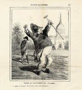 Illustration de Cham (1819-1879) dans Le Charivari - Amédée de Noé