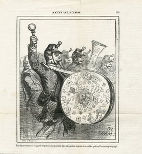 Illustration de Cham (1819-1879) dans Le Charivari - Amédée de Noé