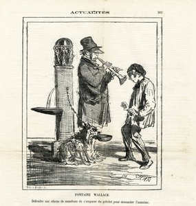 Illustration de Cham (1819-1879) dans Le Charivari - Amédée de Noé