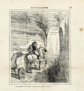 Illustration de Cham dans Le Charivari - Amédée de Noé