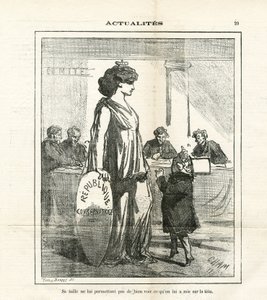Illustration de Cham dans Le Charivari - Amédée de Noé