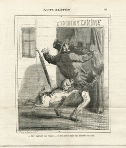Illustration de Cham (1819-1879) dans Le Charivari - Amédée de Noé