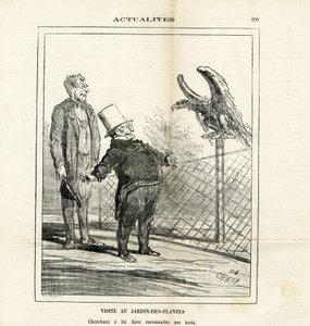 Illustration de Cham (1819-1879) dans Le Charivari