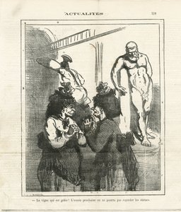 Illustration de Cham (1819-1879) dans Le Charivari