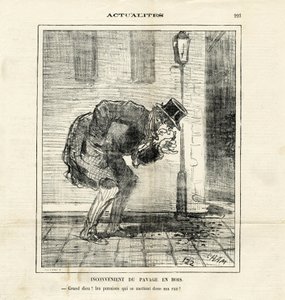 Illustration de Cham dans Le Charivari - Amédée de Noé