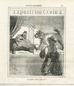 Illustration de Cham dans Le Charivari - Amédée de Noé
