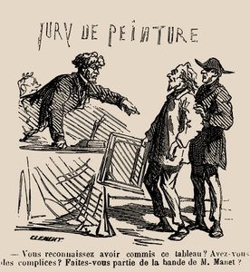 Admettez-vous avoir fait cette peinture ? Avez-vous des complices ?, 1868