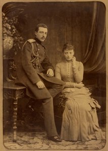 Grand-duc Michel Mikhailovich de Russie et grande-duchesse Anastasia Mikhailovna de Russie - Charles Bergamasco