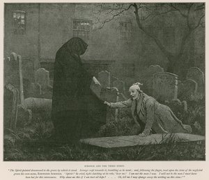 Illustration pour Un chant de Noël par Charles Dickens - Charles (after) Green