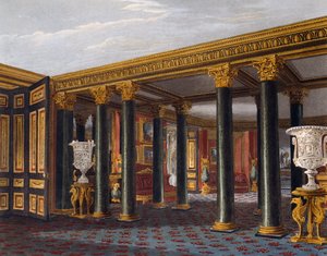 Vestibule inférieur, gravure de Richard Reeve d