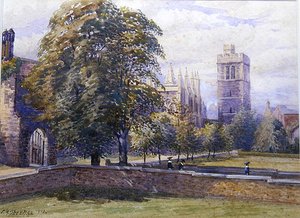 New College avec clocher - Charles A. Sheehan
