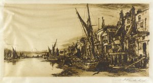 La Tamise à Limehouse - Charles A. Vanderhoof