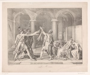 Le Serment des Horaces (Les Horaces) - Charles Achille D
