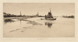 Arnheim sur le Rhin, 1888 - Charles Adams Platt