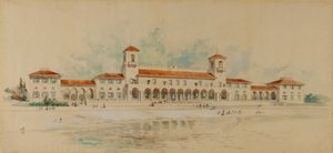Bâtiment principal, Richmond Beach Park, Staten Island - Charles Adams Platt