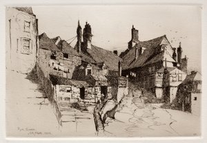 Rye, Sussex, Angleterre, 1884 - Charles Adams Platt