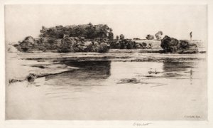 La rivière Charles - Charles Adams Platt