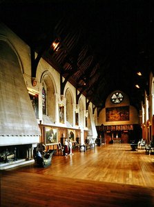 La salle des barons, château d