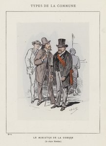 Le Ministre de la Guerre, Le citoyen Delescluze - Charles Albert d Arnoux Bertall