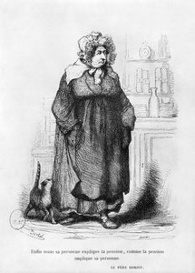 Madame Vauquer, illustration de 