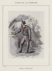 Marin pétrolier - Charles Albert d Arnoux Bertall