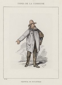 Orateur de Boulevard - Charles Albert d Arnoux Bertall