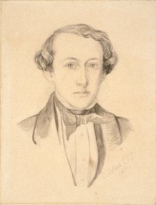 Portrait de Sir John Everett Millais, 1850