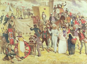 Jour férié ou La Fête foraine - Charles Altamont Doyle