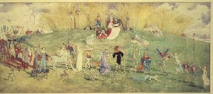 La Reine des Fées - Une Procession - Charles Altamont Doyle