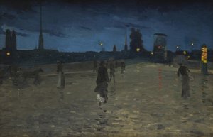 Le Pont de Pierre, Rouen, 1881 - Charles Angrand