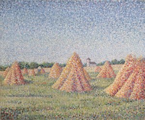 La Moisson - Charles Angrand