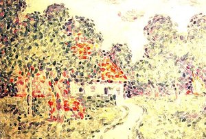 La Petite Ferme - Charles Angrand