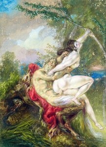 Jupiter et Antiope, de Histoire Universelle - Charles Antoine (attr. to) Coypel