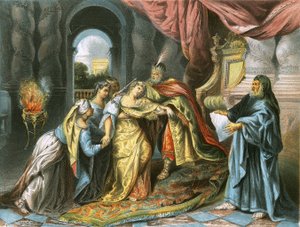 Esther devant Assuérus