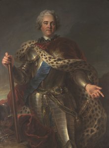 Portrait de Maurice de Saxe 1696-1750, maréchal de France, vers 1735-1739 - Charles Antoine Coypel