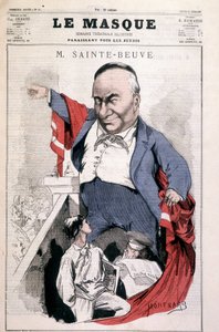 Sainte-Beuve - par Montbard, dans « Le Mask » du 11/07 - Charles Auguste Loye