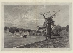 Donington Hall, la Résidence de Lord Donington - Charles Auguste Loye