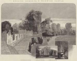 Maisons anglaises, château de Warwick