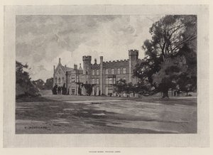 Maisons Anglaises, Wycombe Abbey - Charles Auguste Loye
