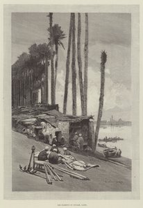 Le port de Boulak, Le Caire